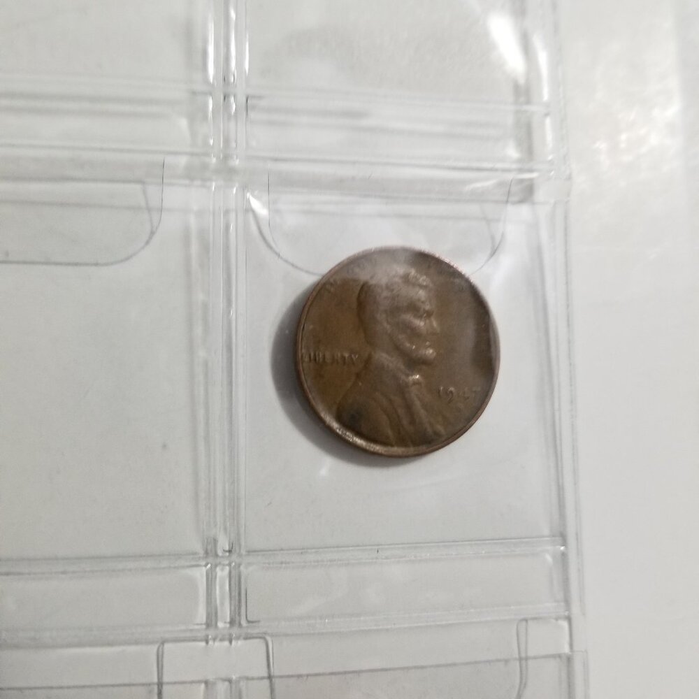 The 1947 Wheat Head Penny (Two) (One 1947-S)